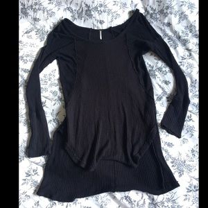 Free People Ventura Thermal Top- Black